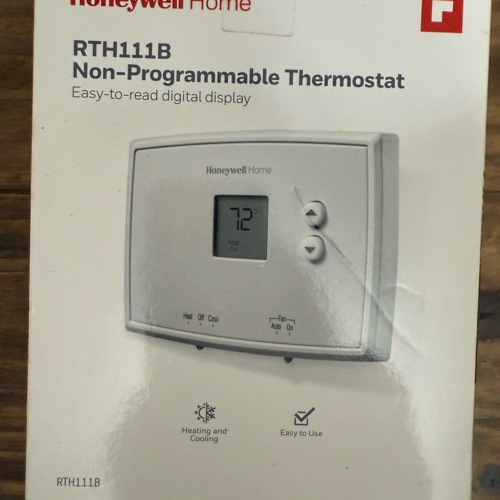 Honeywell Home White Non-Programmable Thermostat